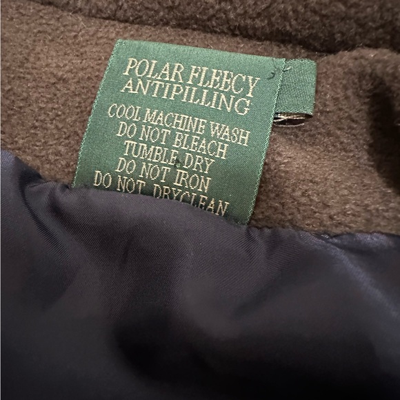 Vintage Outback Australia Fleece Jacket Zip Embroidered Kangaroo Brown Med 90s - Picture 6 of 7